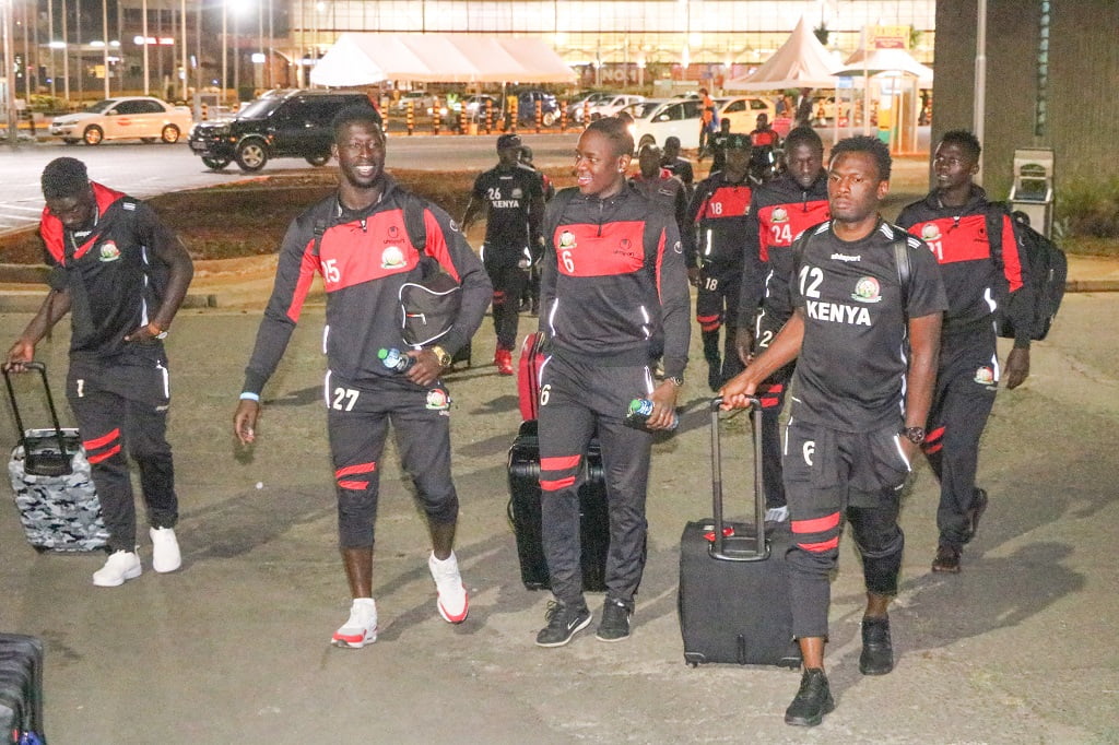 Harambee Stars have arrived from Ghana where the team lost 1-0 to the Black