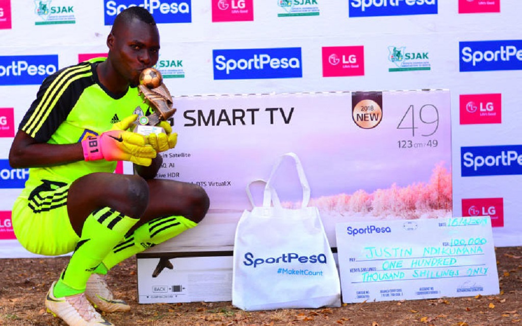Sofapaka's Justin Ndikumana wins Player of the Month award