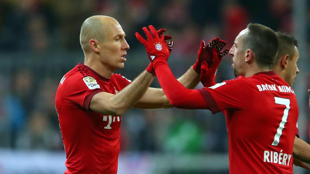 Arjen Robben and Franck Ribery final moment at Bayern Munich.