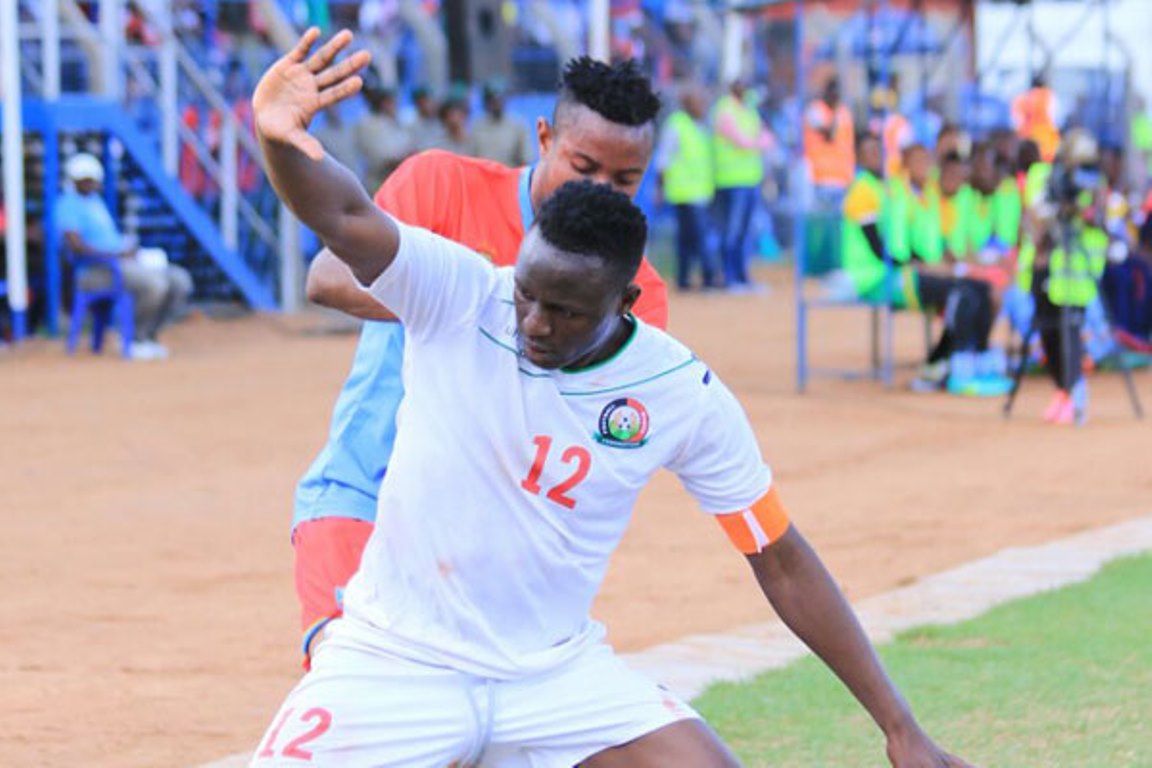 Harambee Stars (Kenya) settled for a 1-1 draw with The Leopards (DR Congo)