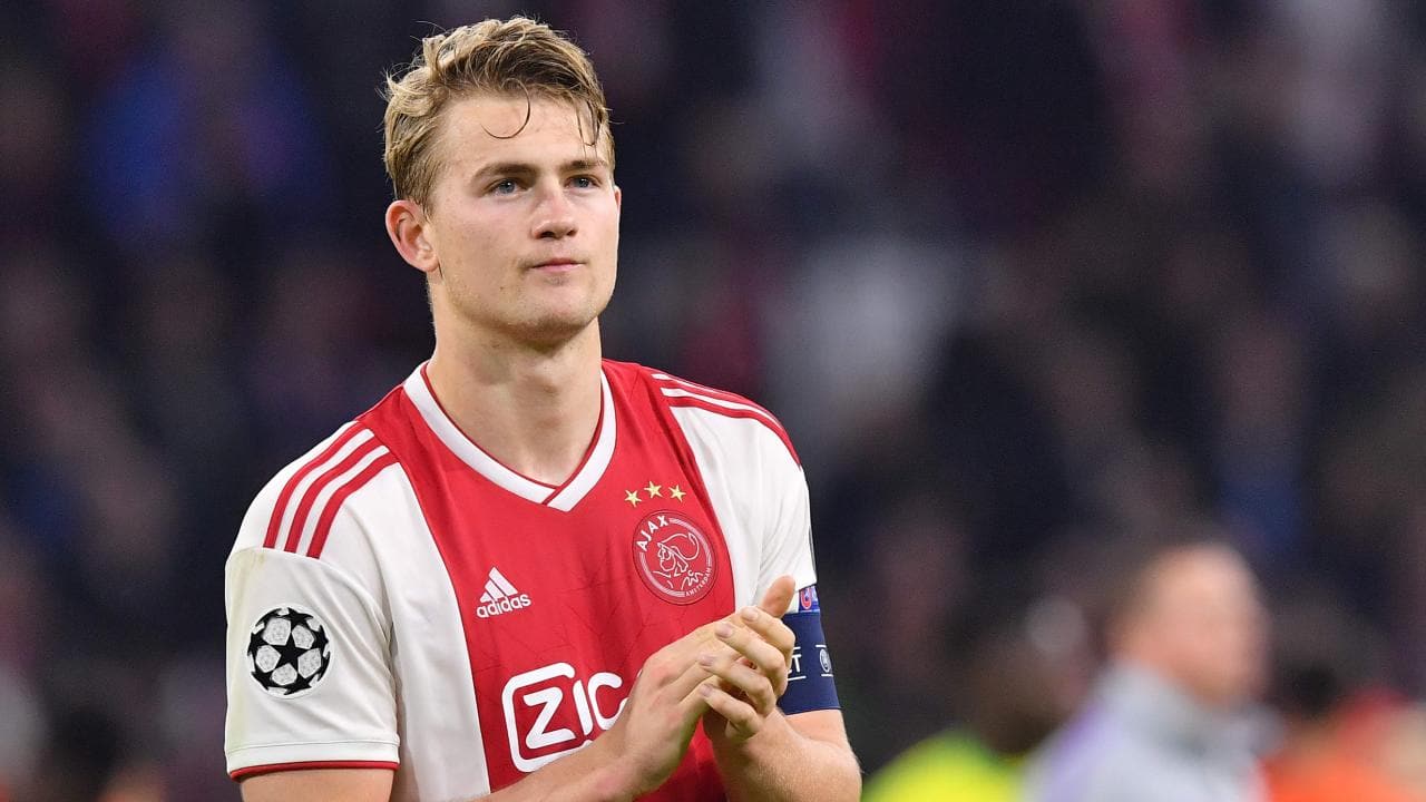 Juventus to sign Ajax captain Matthijs De Ligt in a deal worth £67.5m