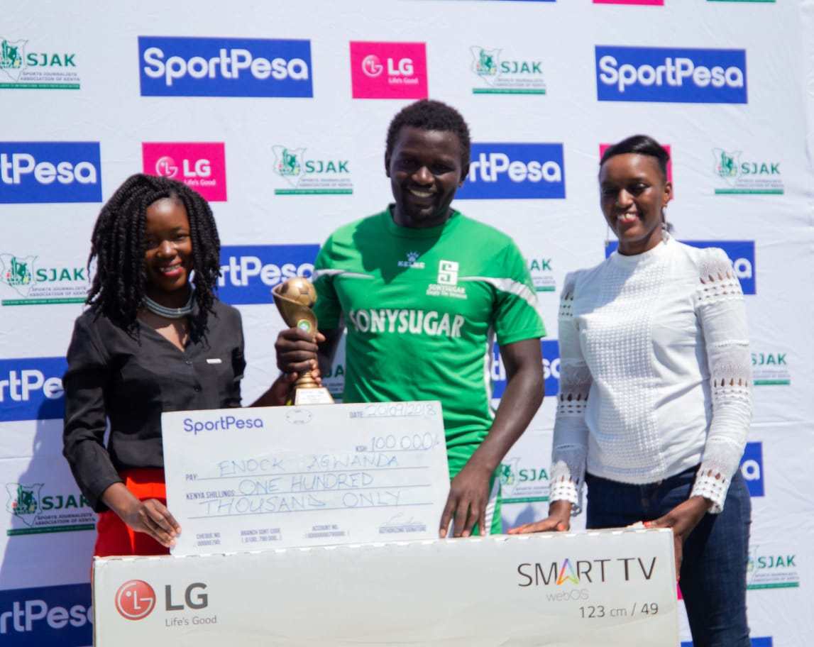 Enock Agwanda joins KCB from Sony Sugar in a two year deal