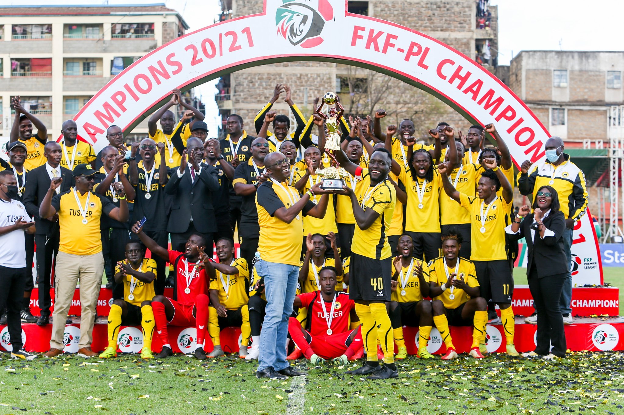 Tusker Crowned FKF Premier League Title Champions