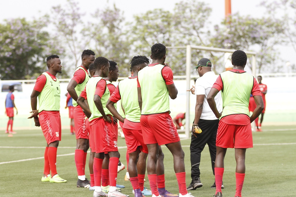 Harambee Stars in Kigali for their WCQ game Against Rwanda