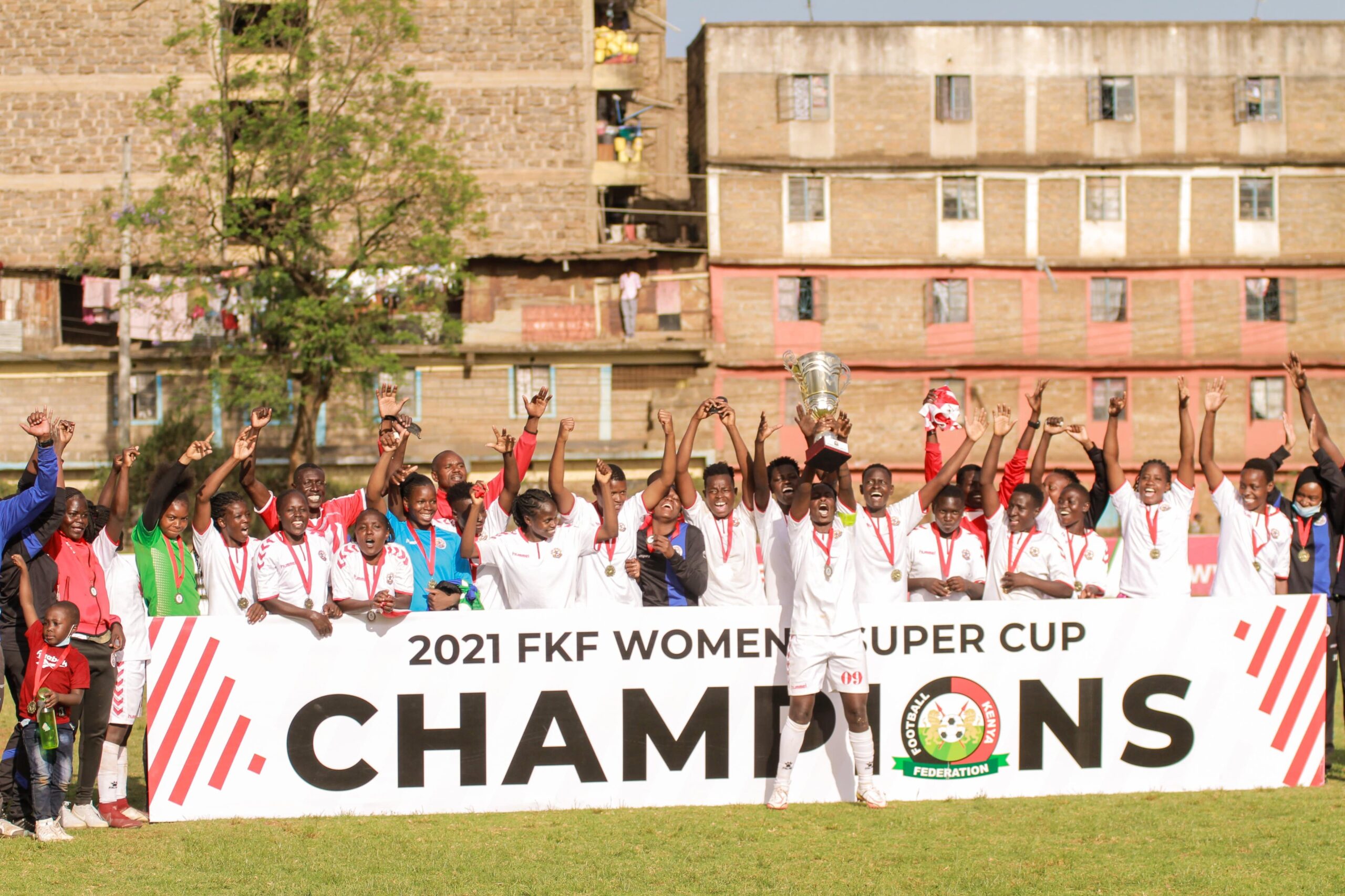 Ulinzi Starlets win the FKF Women's Super Cup