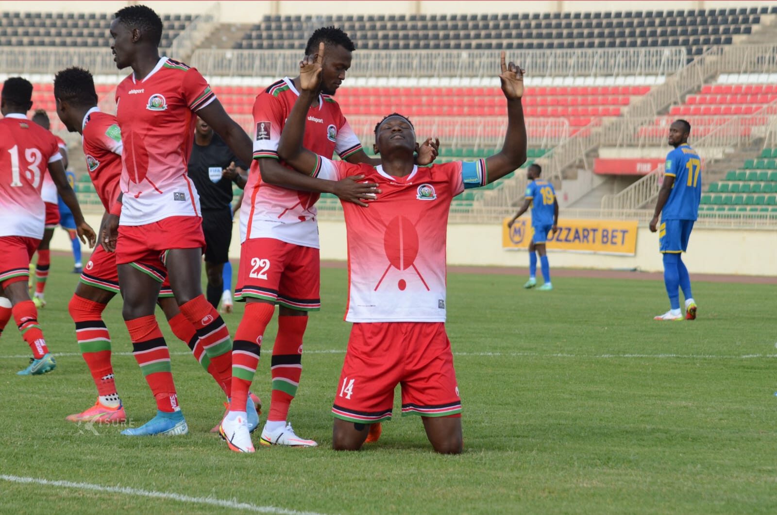 Kenya recorded their first win in the 2022 World Cup qualifiers