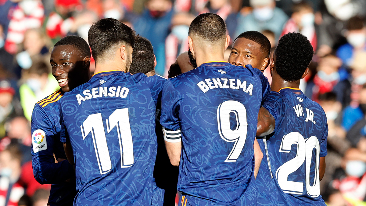 Real Madrid have turned on the style in a 4-1 win at Granada