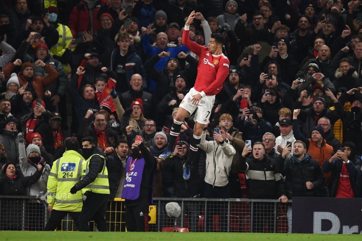 Cristiano Ronaldo scored twice as Man United secured a 3-2 victory in front of Ralf Rangnick