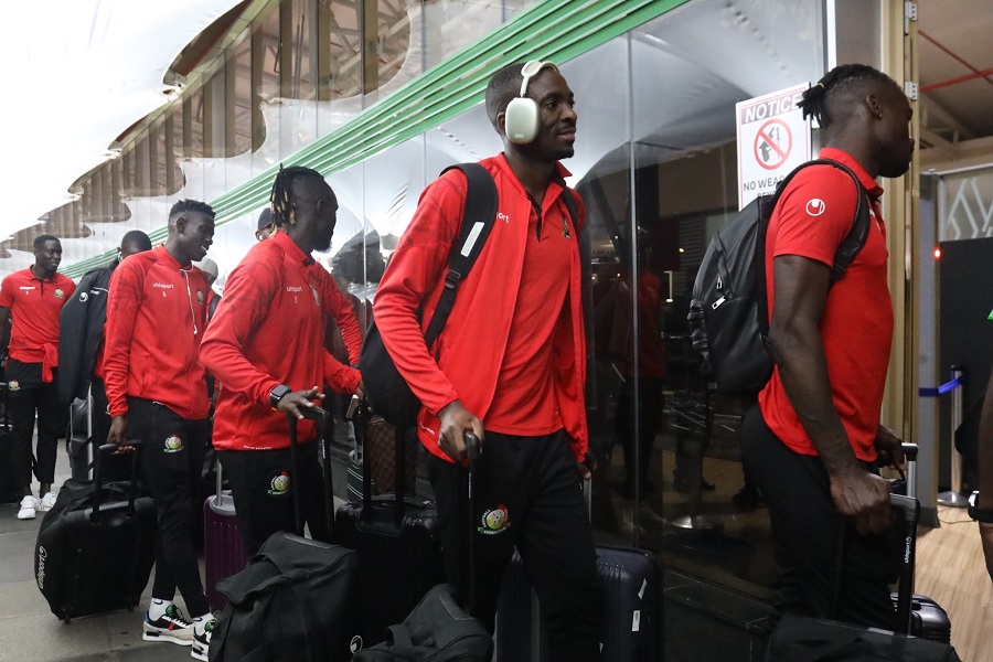 Harambee Stars & U20 Rising Stars Safely Arrived in Lilongwe, Malawi