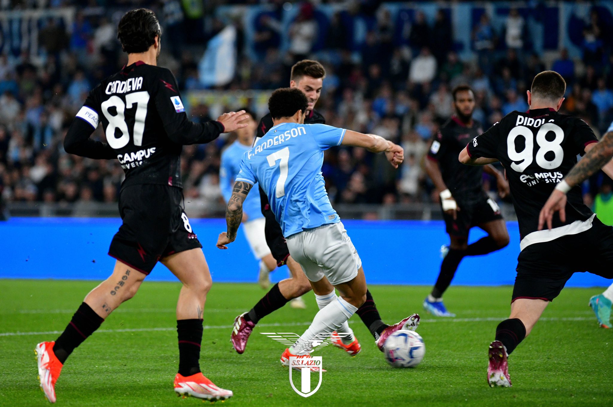 Lazio Overcome Fan Discontent with 4-1 Win against Salernitana