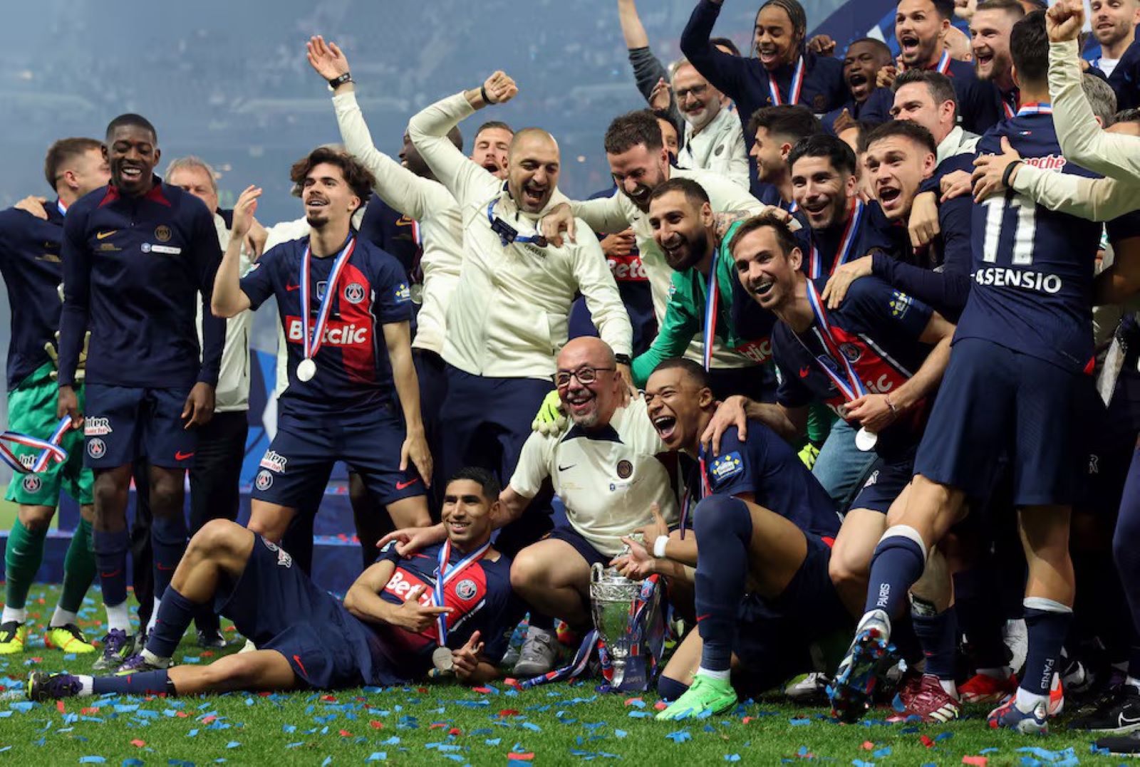 Mbappe Ends PSG Tenure on a High with Treble-Clinching Cup Final Win