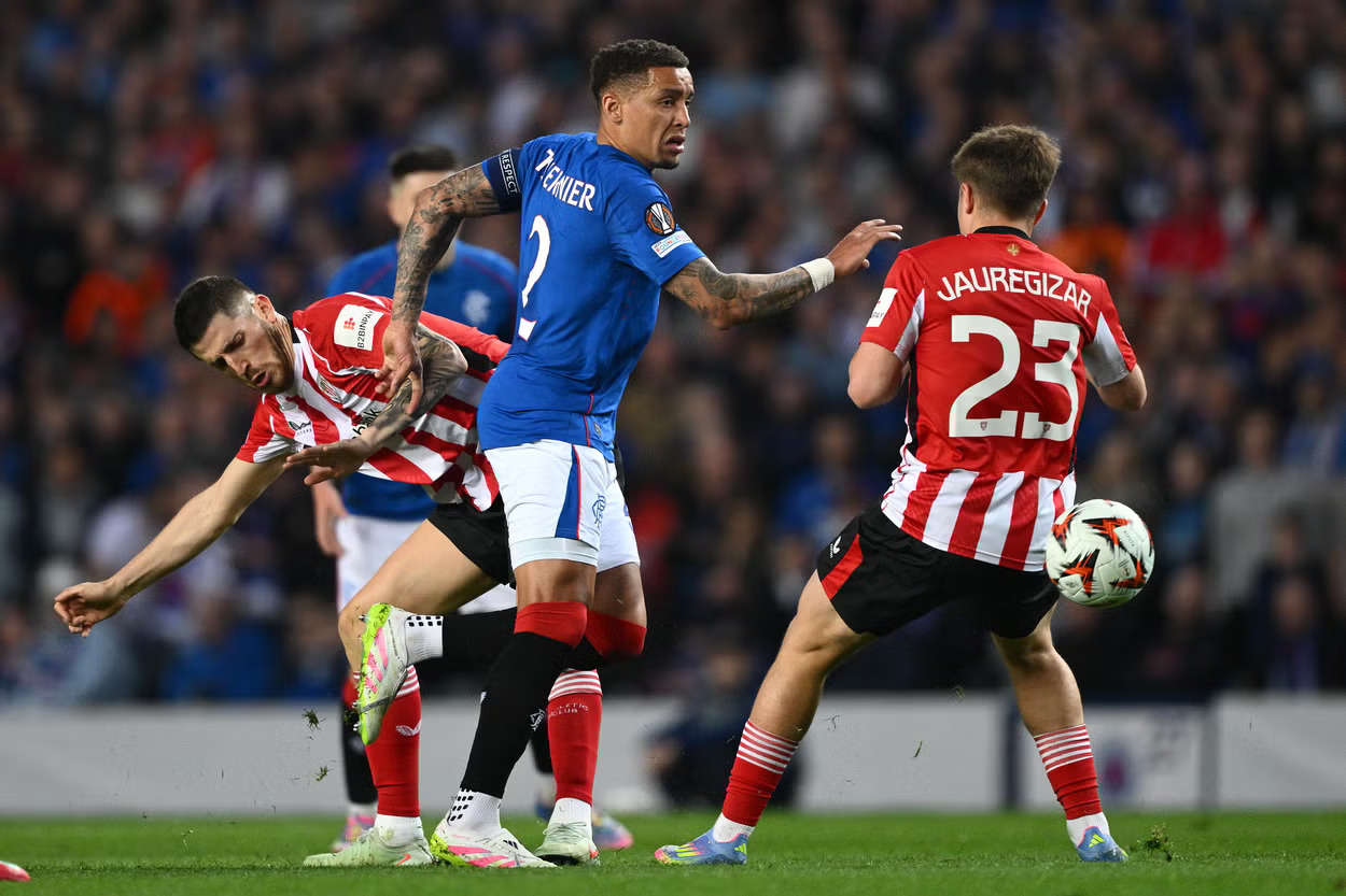 Athletic Club Power Past Rangers into Europa League Semis