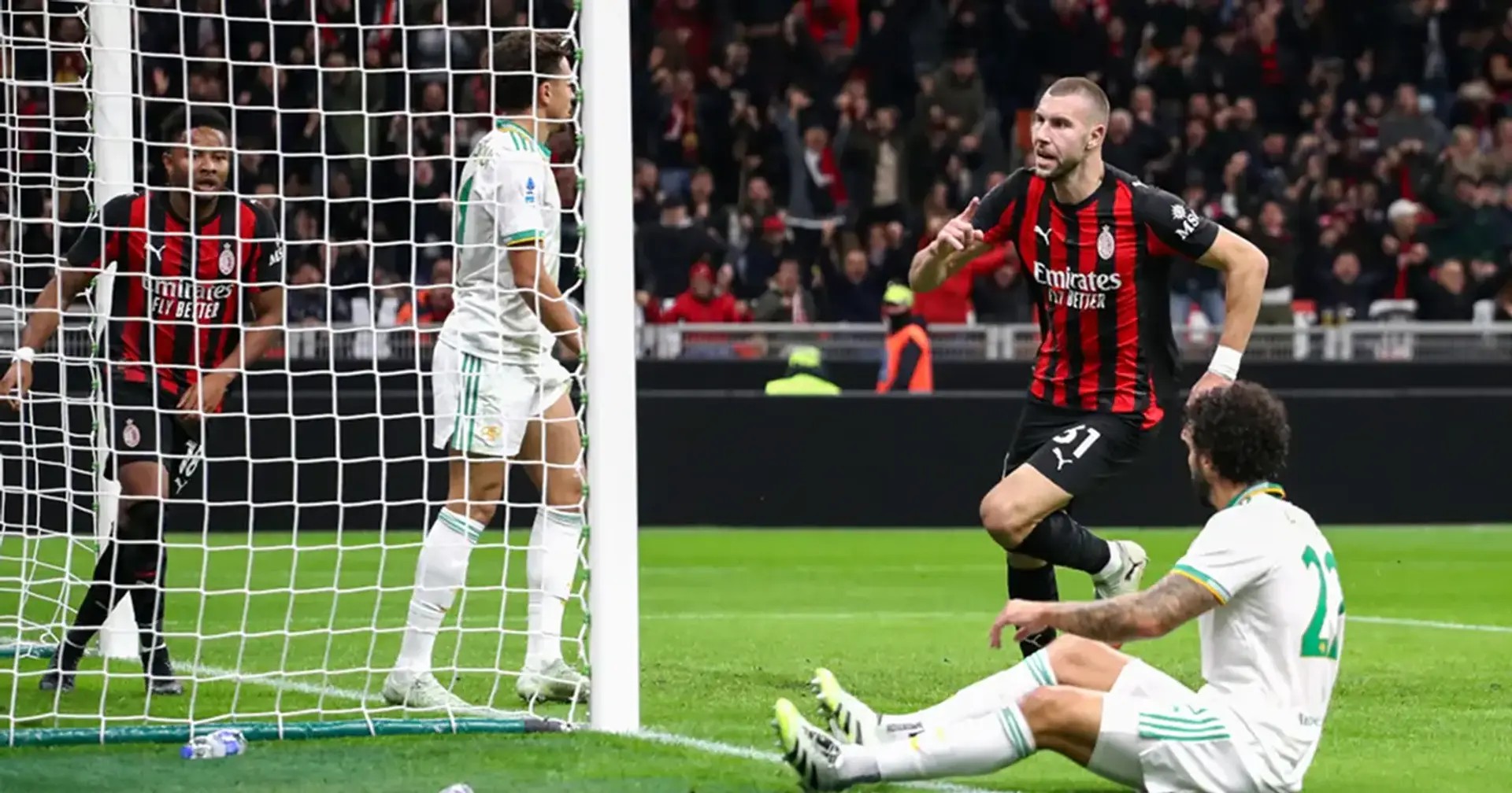 Maignan the hero as Milan edge Roma 1-0 to climb into Serie A top three