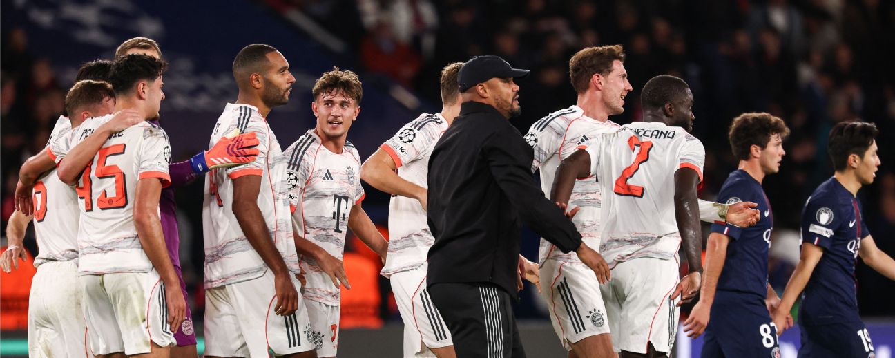 Ten-Man Bayern Edge PSG to Extend Perfect Start to the Season