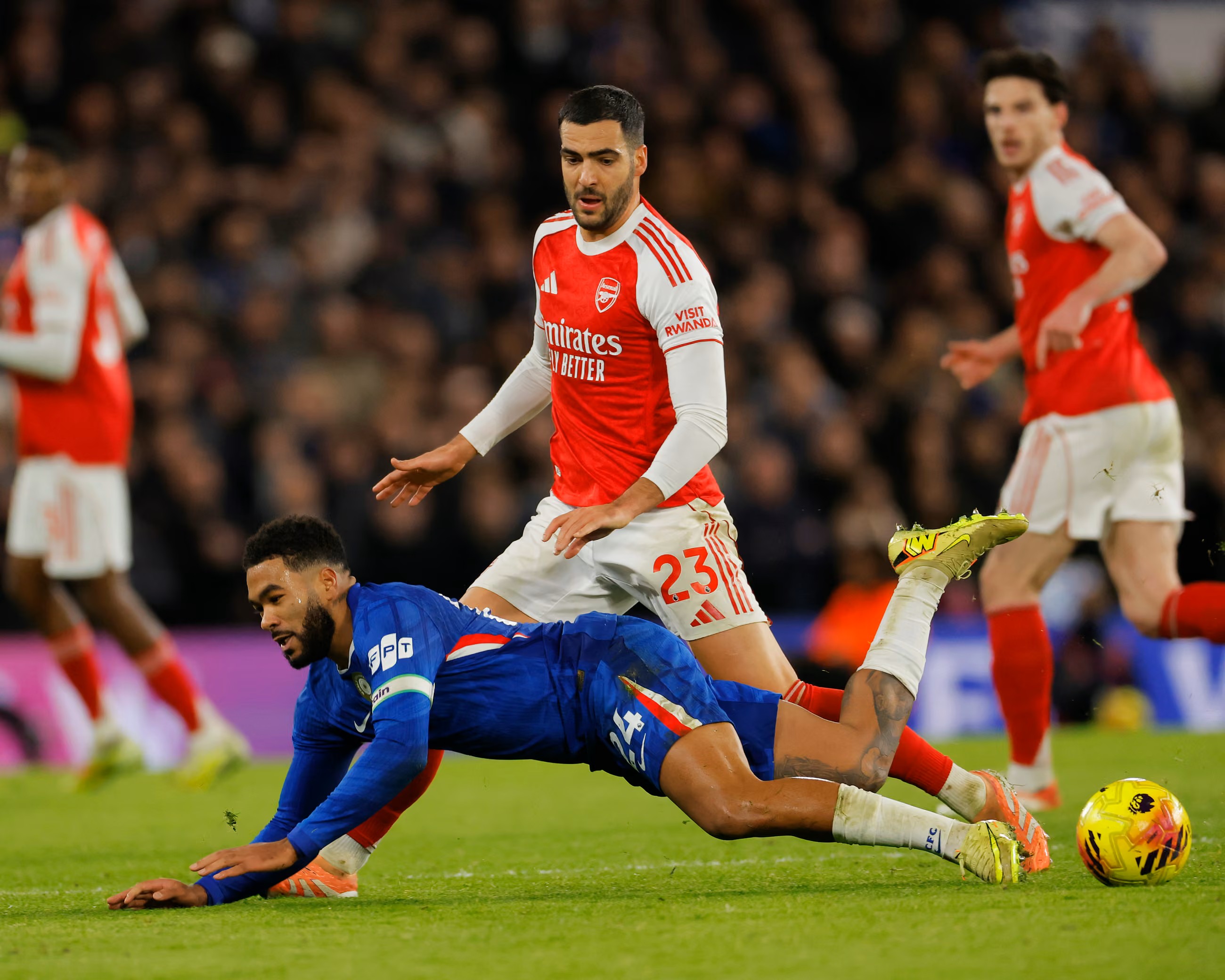 Brave 10-Man Chelsea Hold Arsenal as London Derby Ends Level at Stamford Bridge
