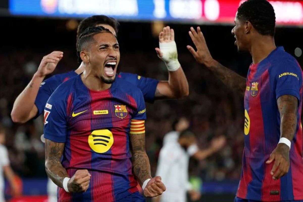 Raphinha Inspires Barcelona to a 2-0 Win as the League Leaders Stretch Their Advantage