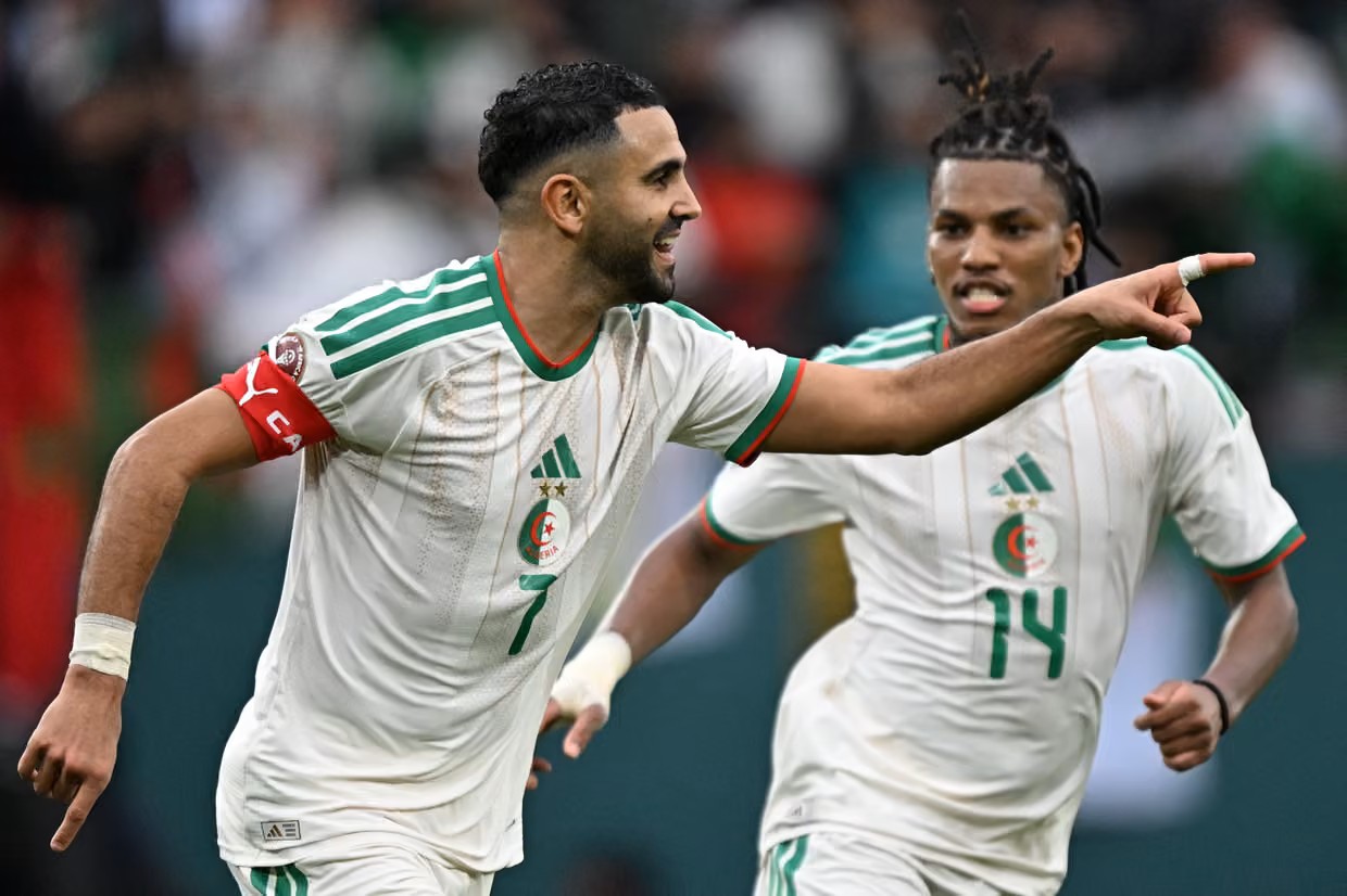 Mahrez Double Fires Algeria Past Sudan In Afcon Group E Opener