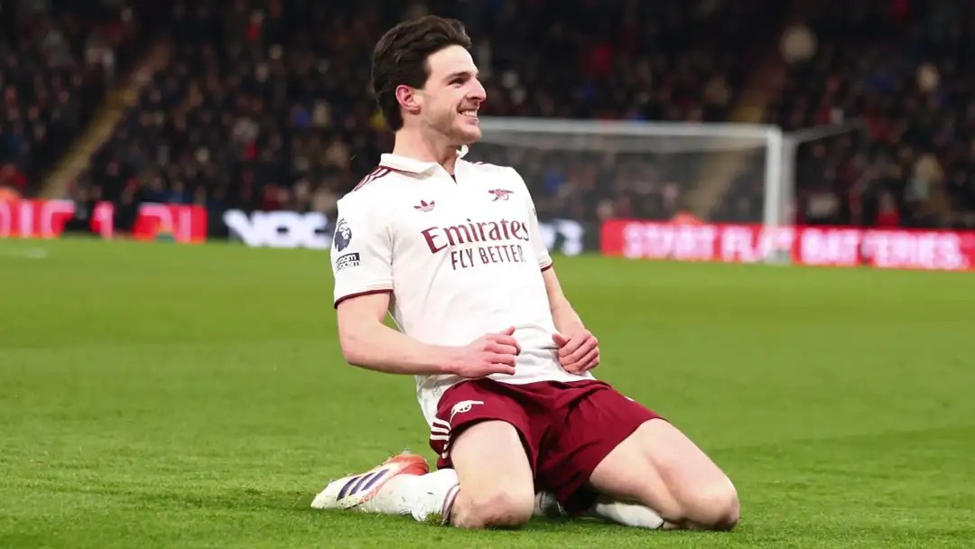 Rice Brace Fires Arsenal to Gritty Comeback Win at Bournemouth