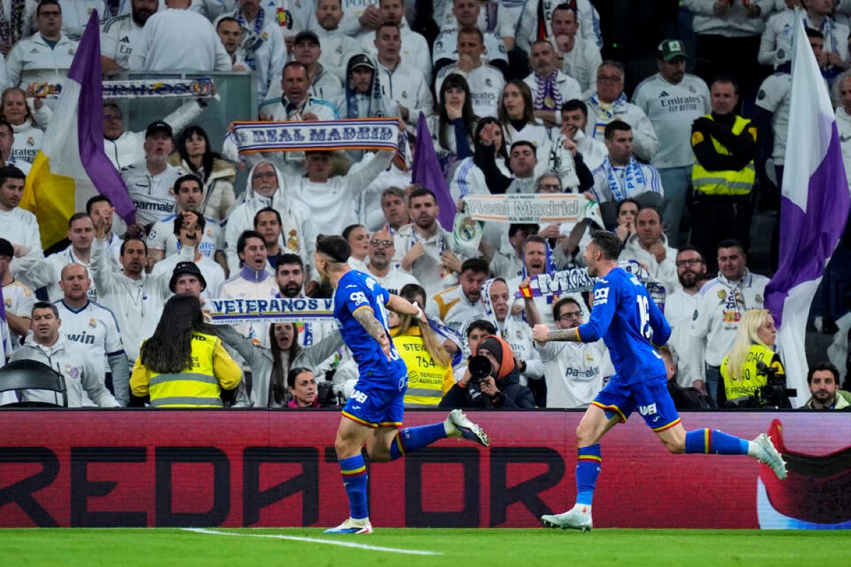 Satriano Stuns Bernabeu as Getafe Shock Real Madrid