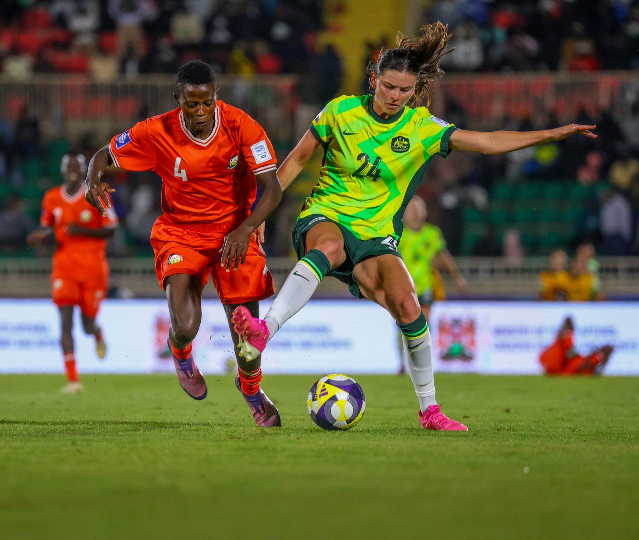 Australia Edge Harambee Starlets To Win FIFA Series Final In Nairobi