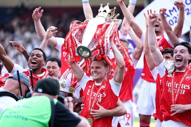 Arsenal Stars Shift Focus To Champions League Final After Historic Premier League Triumph