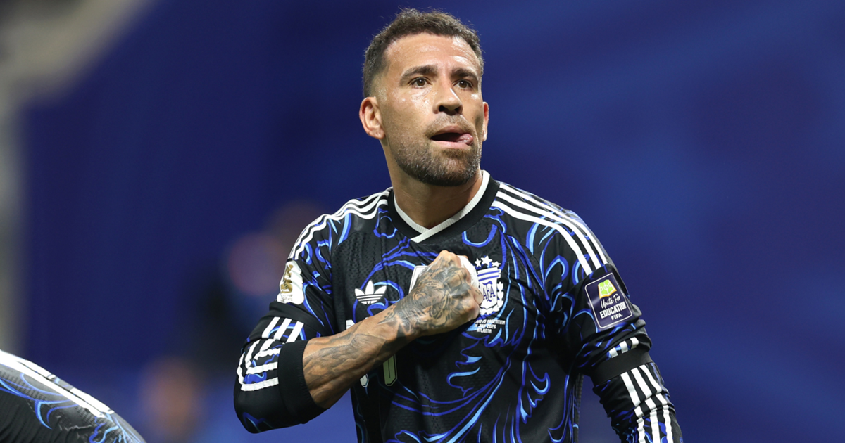 Argentina defender Nicolas Otamendi