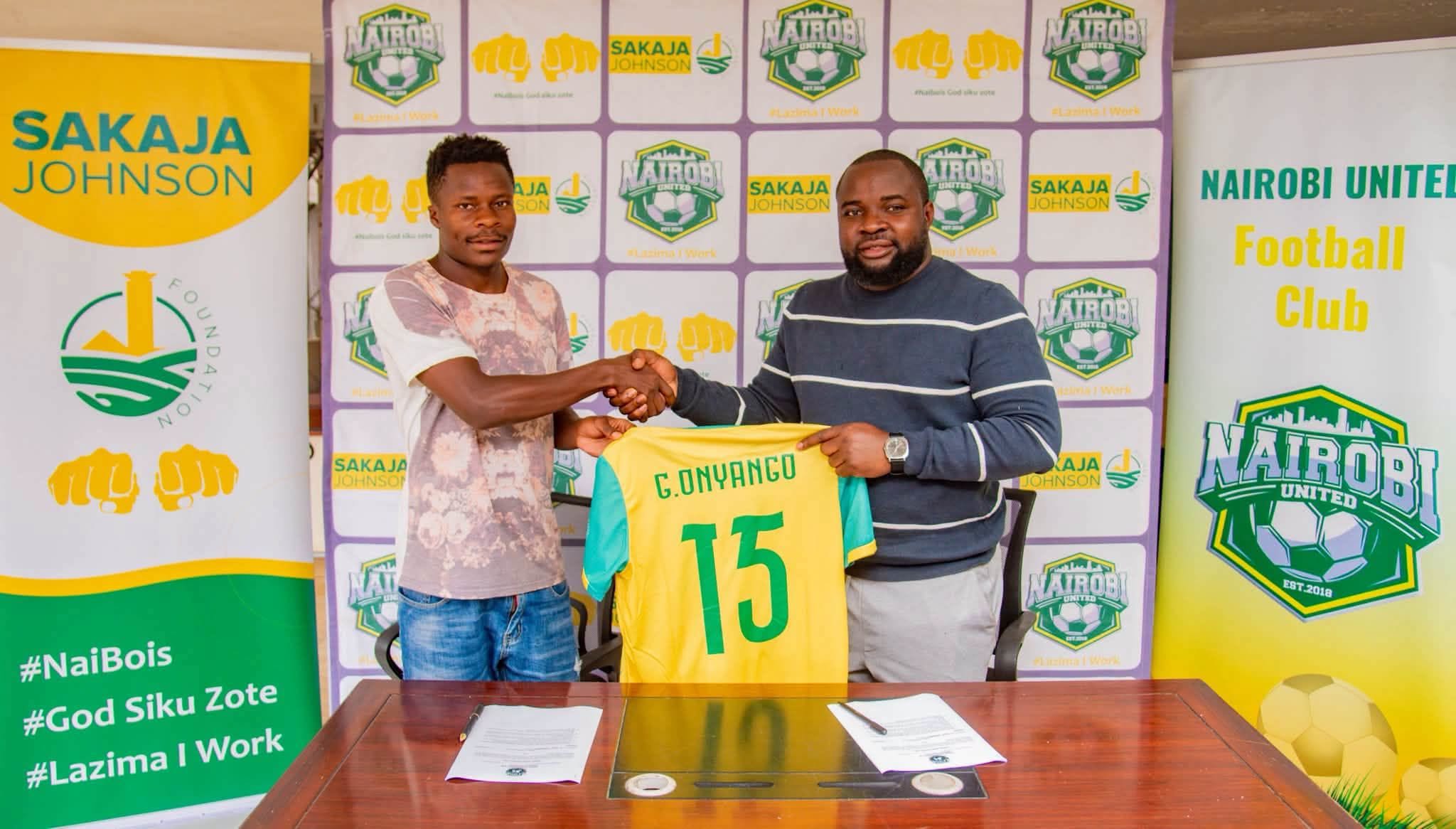 Left-back Geoffrey Onyango joins Nairobi United from Kenya Police FC