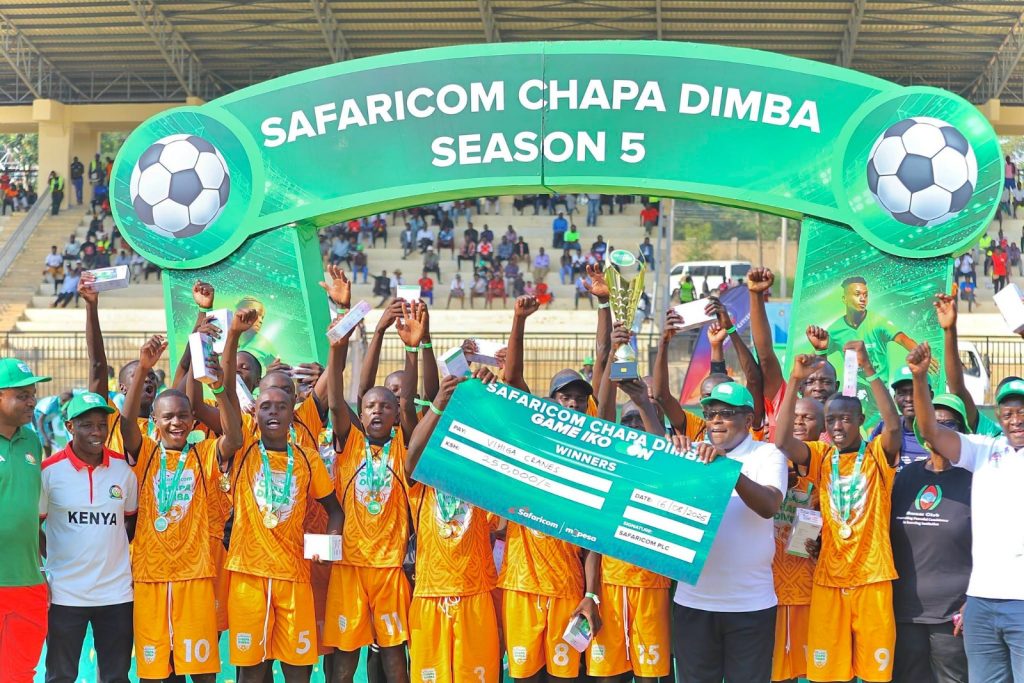 Vihiga Cranes, Lugari Progressive Crowned Western Region Chapa Dimba Champions