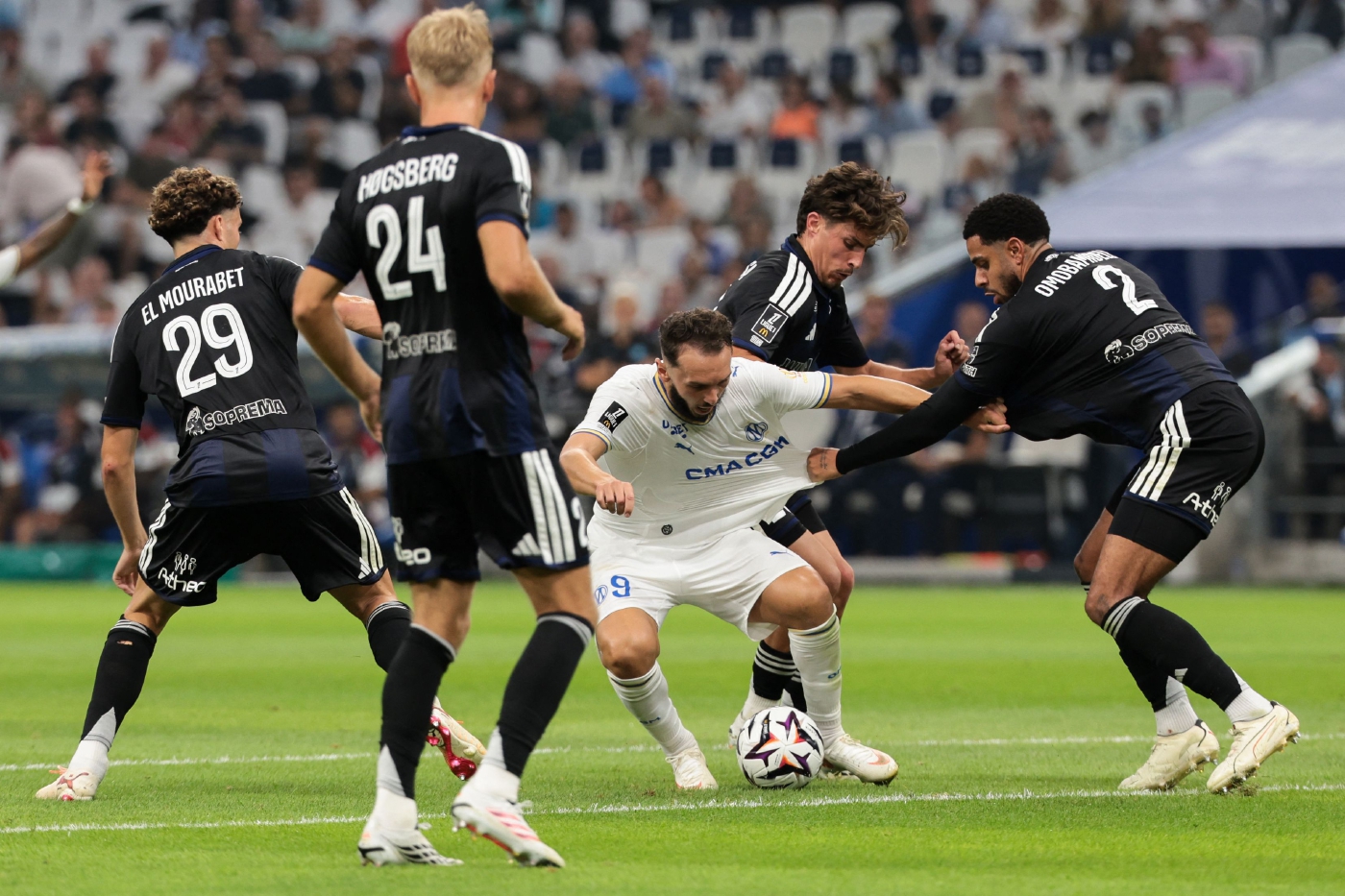 Gouiri Brace Powers Marseille Past Strasbourg in Ligue 1 Opener