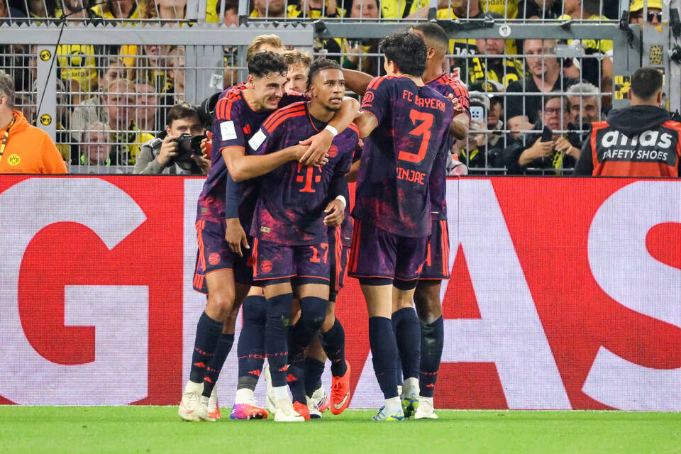 Bayern Edge Dortmund to Lift 12th German Supercup