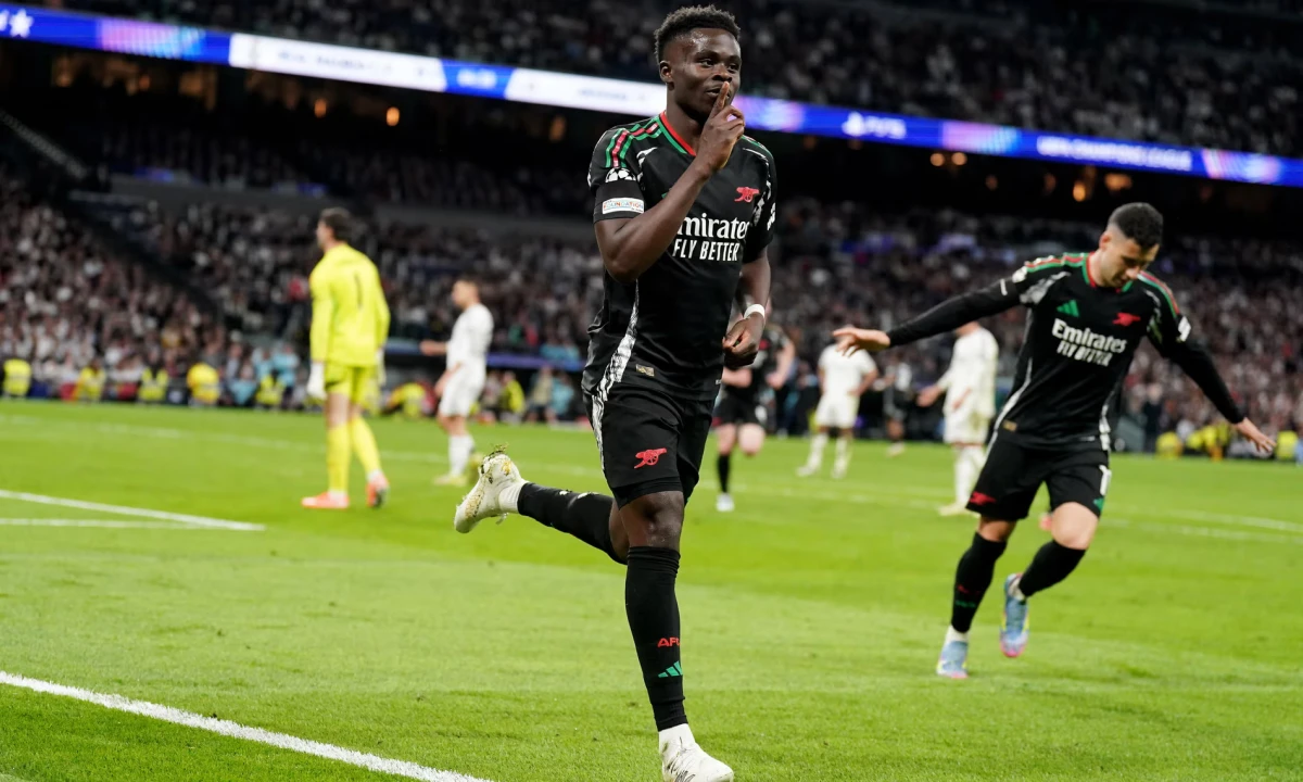 Arsenal Stuns Real Madrid in a Historic Champions League Victory