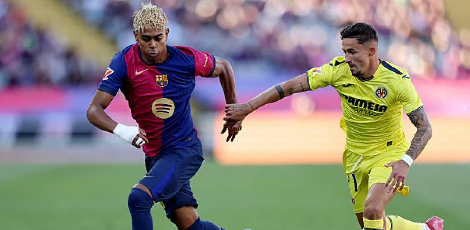 Villarreal Spoil Barcelona's Title Party with a 3-2 Win at Estadi Olímpic