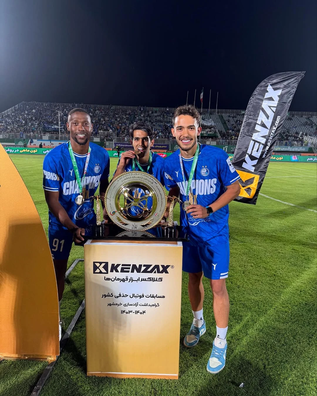 Masoud Juma Bows Out in Style as Esteghlal Clinch Hazfi Cup Glory