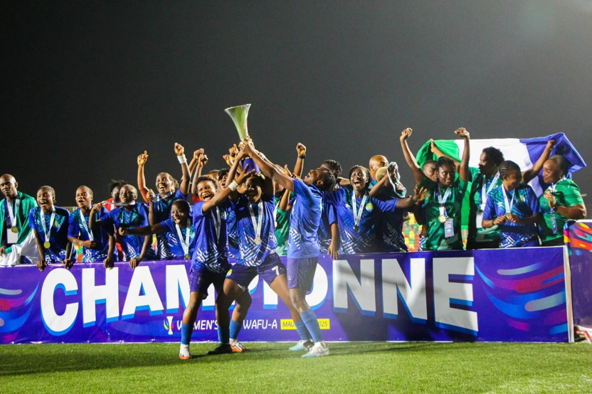 Sierra Leone Crowned Champions of the 2025 WAFU A Women’s Cup