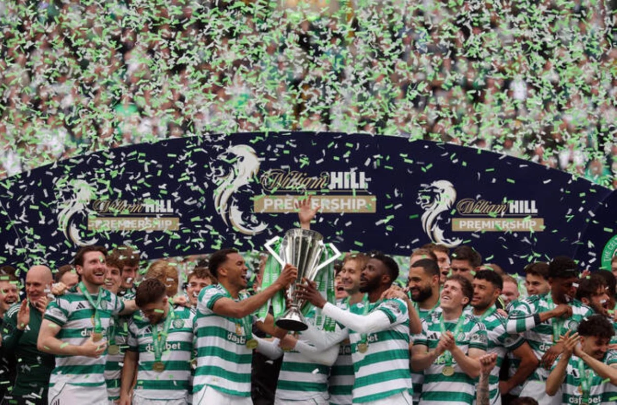 Celtic Clinch Dramatic Scottish Title With Late Hearts Comeback