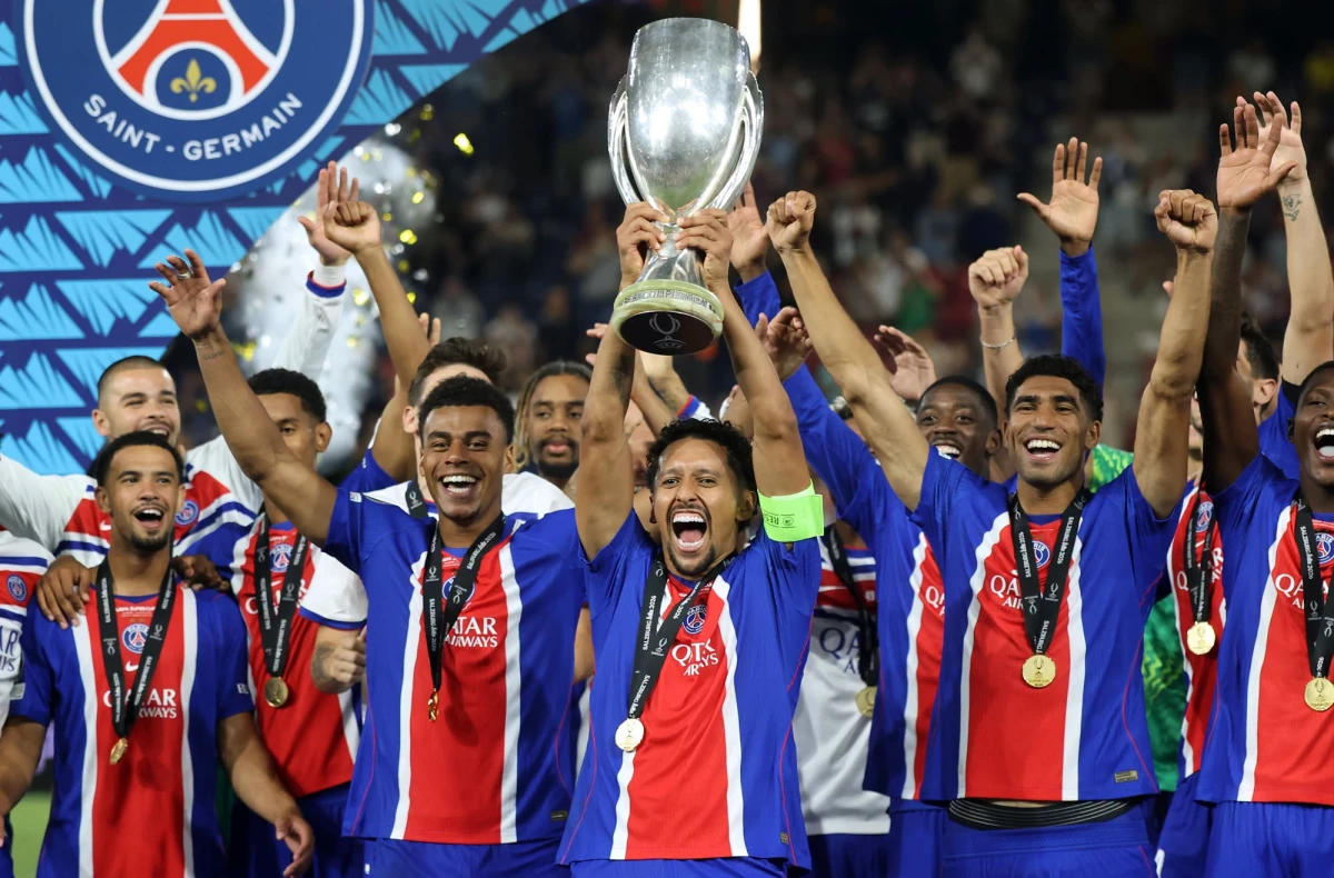 PSG Edge Aston Villa to Retain UEFA Super Cup