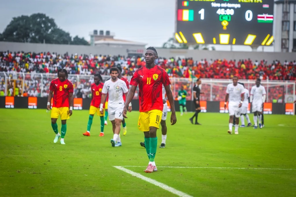 Guirassy Strike Condemns Harambee Stars to Guinea Defeat