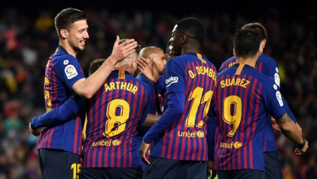 Jordi Alba Goal helps Barca to move closer to La Liga title with win over Real Sociedad | La Liga