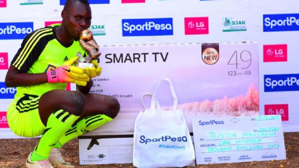 Sofapaka's Justin Ndikumana wins Player of the Month award | FKF Premier League