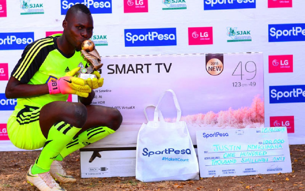Sofapaka's Justin Ndikumana wins Player of the Month award | FKF Premier League
