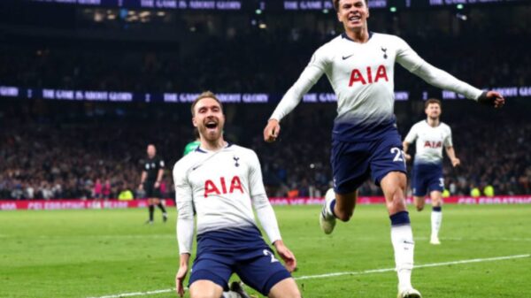 Tottenham strengthen their  third  place in the premier league table as Eriksen winner goal sinks Brighton | English Premier League