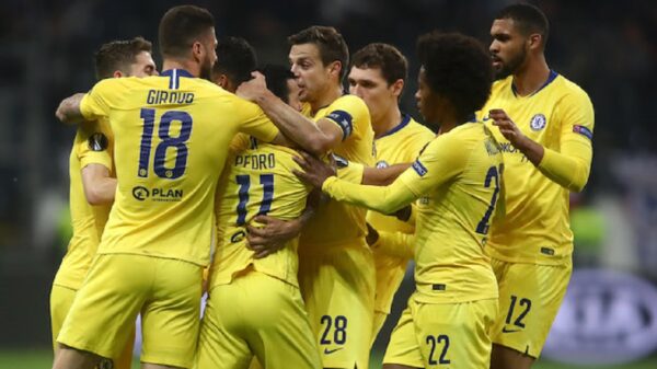 Chelsea forces a 1-1 draw with Germans Eintracht Frankfurt  in UEFA Europa League | UEFA Europa League