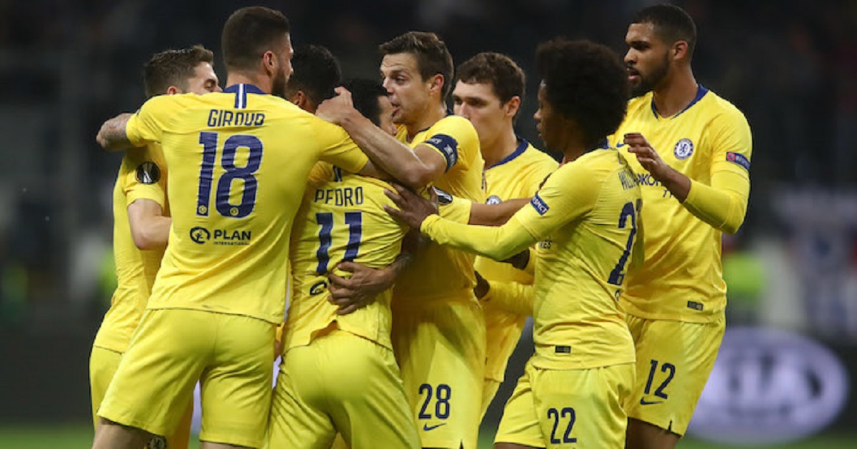 Chelsea forces a 1-1 draw with Germans Eintracht Frankfurt  in UEFA Europa League | UEFA Europa League