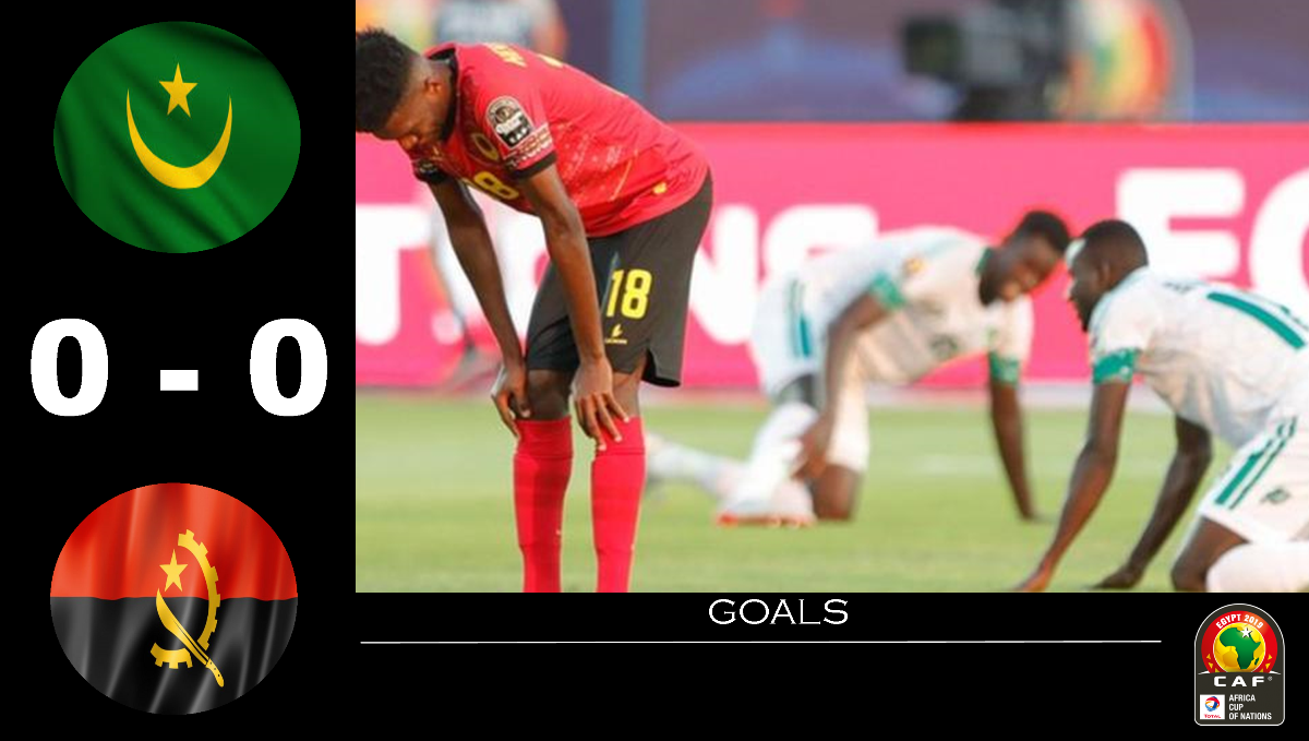 Angola forced a draw with Mauritania after Geraldo's goal was disallowed | Africa Cup Of Nations