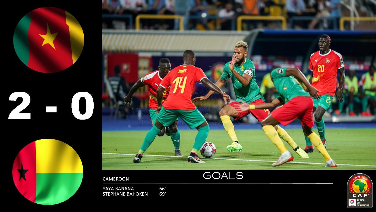 Banana and Stephane Earn AFCON Holders Cameroon A 2-0 Win Over Guinea-Bissau | Africa Cup Of Nations