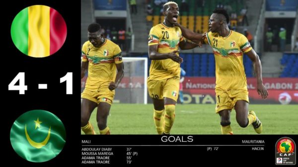 Mali beat Africa Cup of Nations newcomers Mauritania 4-1 | Africa Cup Of Nations