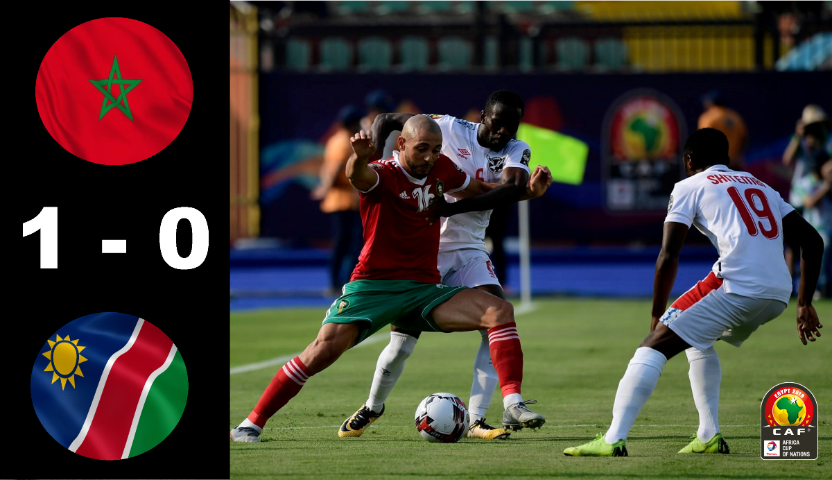 Morocco 1-0 Namibia: Keimuine Own Goal Hands Morocco A Win | Africa Cup Of Nations