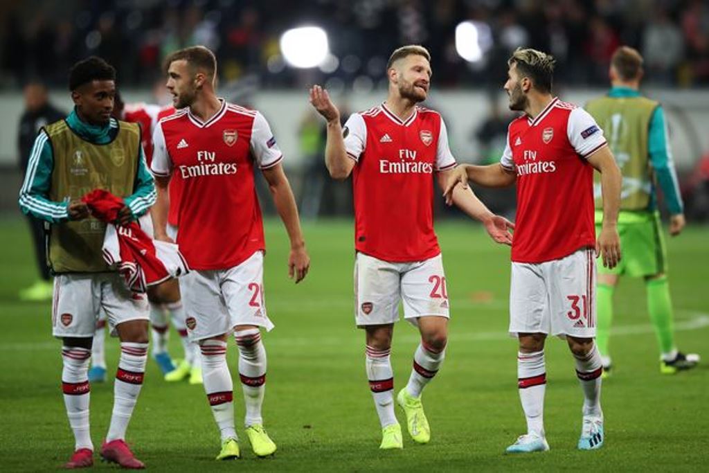 Arsenal wins 3-0 against Frankfurt in UEFA Europa League | UEFA Europa League