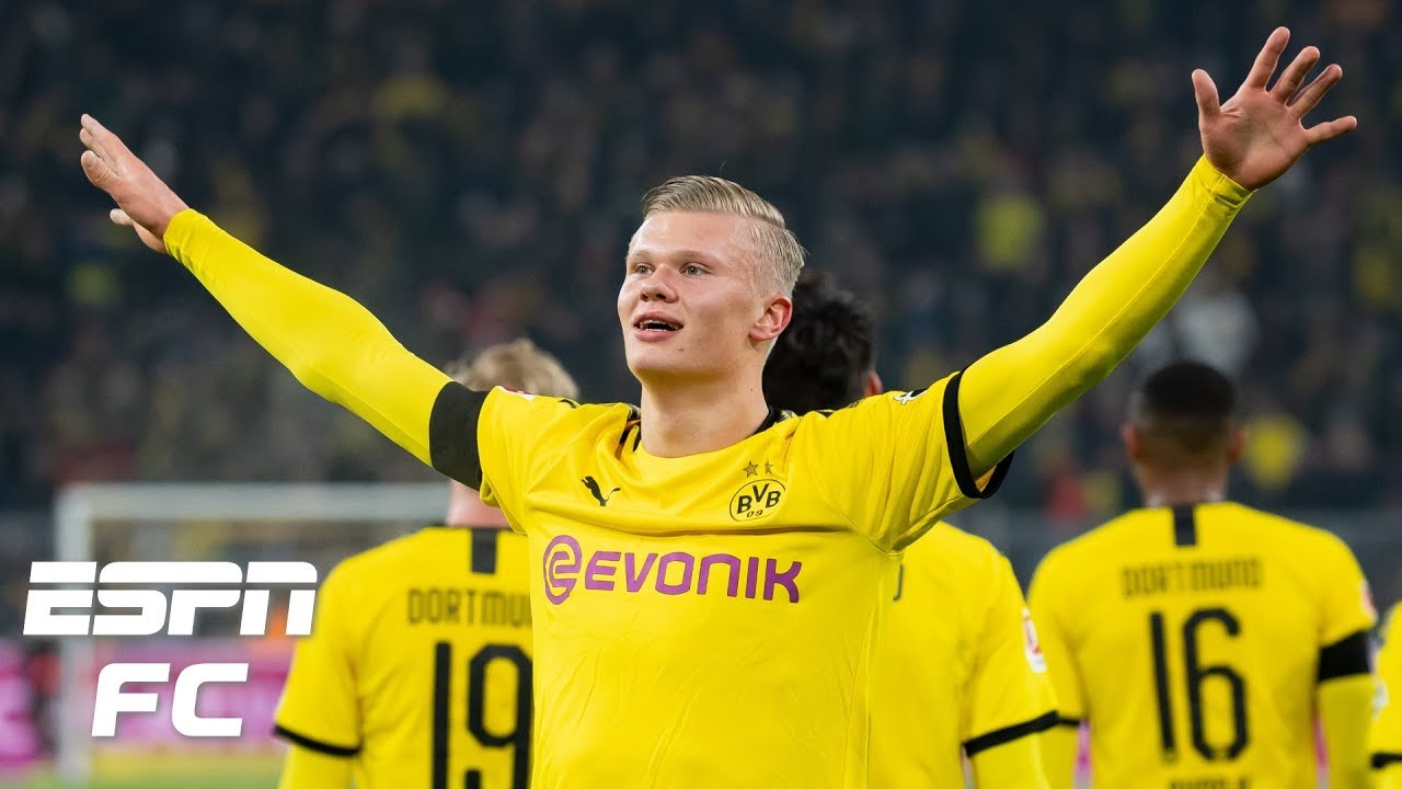 Erling Haaland sparks Borussia Dortmund rout as Bundesliga returns | Bundesliga