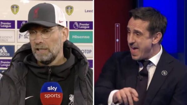 Video: “I don’t know why I’m living in his head” – Gary Neville and Jurgen Klopp go to war on Sky Sports MNF | English Premier League